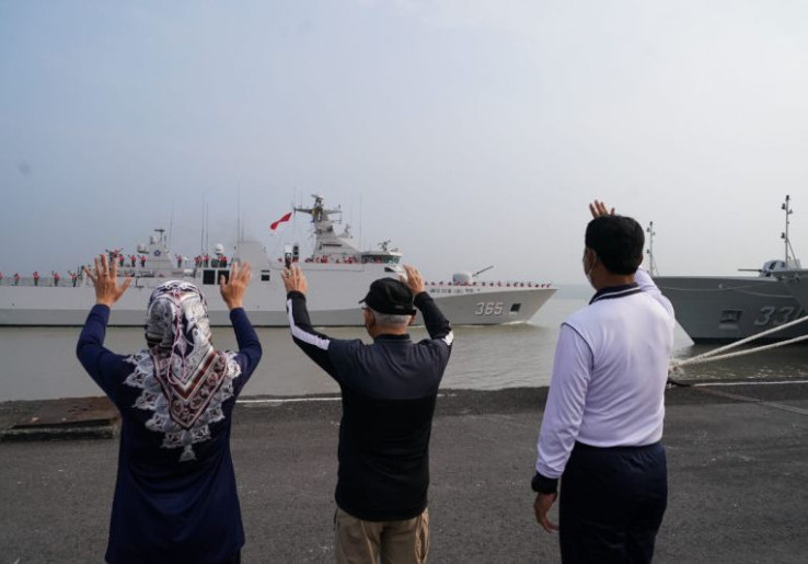  Wapres Kunjungi dan Berdoa di Monumen KRI Nanggala 402