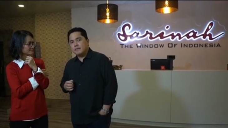 Erick Thohir Bakal Benahi Sarinah