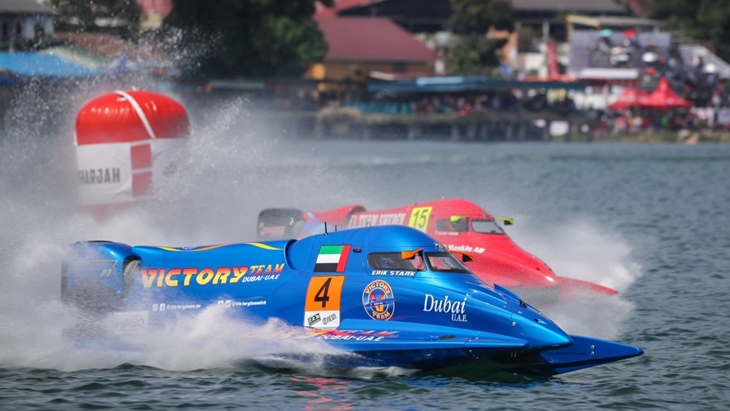 Pembalap F1 Powerboat Menetap Lebih Lama di Indonesia