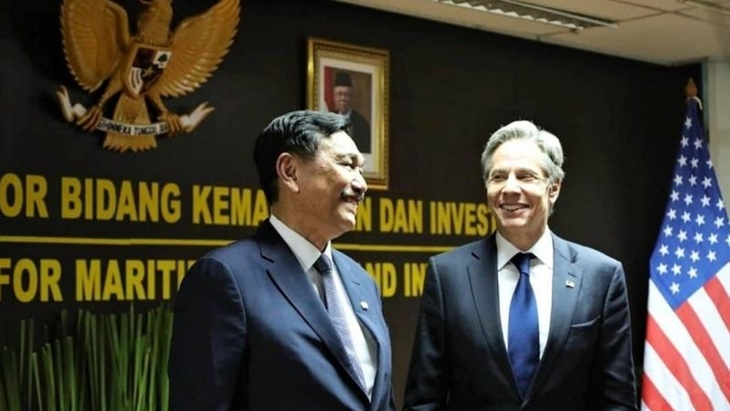 Luhut Bahas Enam Kerja Sama Strategis dalam Pertemuan dengan Menlu AS