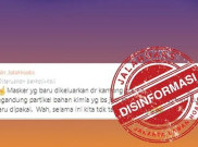 [HOAKS atau FAKTA]: Masker Mengandung Bahan Kimia Penyebab Kanker