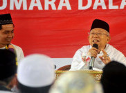 Diisukan akan Dipasangi Alat Canggih saat Debat, Kiai Ma'ruf: Kebanyakan Nonton Film Mission Impossible