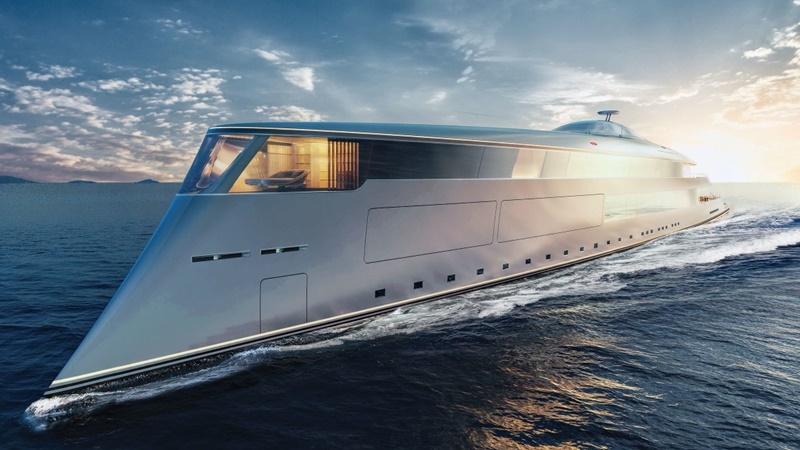 Superyacht Aqua, Kapal Pesiar Termewah yang Ramah Lingkungan