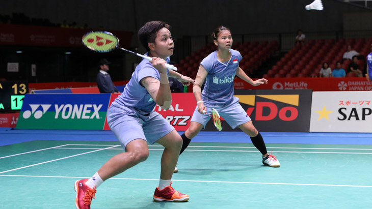 Pasangan Nomor Satu Jepang Hentikan Greysia/Apriani  