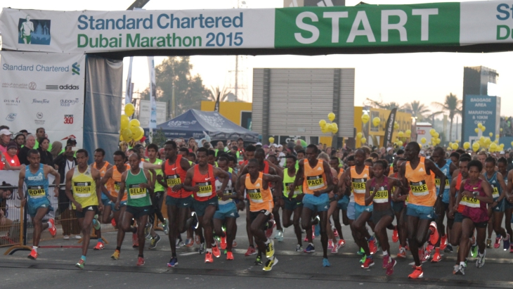 Standard Chartered Dubai Marathon (Sumber: Dubai Tourism Indonesia)