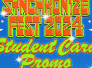 Synchronize Fest 2024 Hadirkan Promo Tiket untuk Pelajar