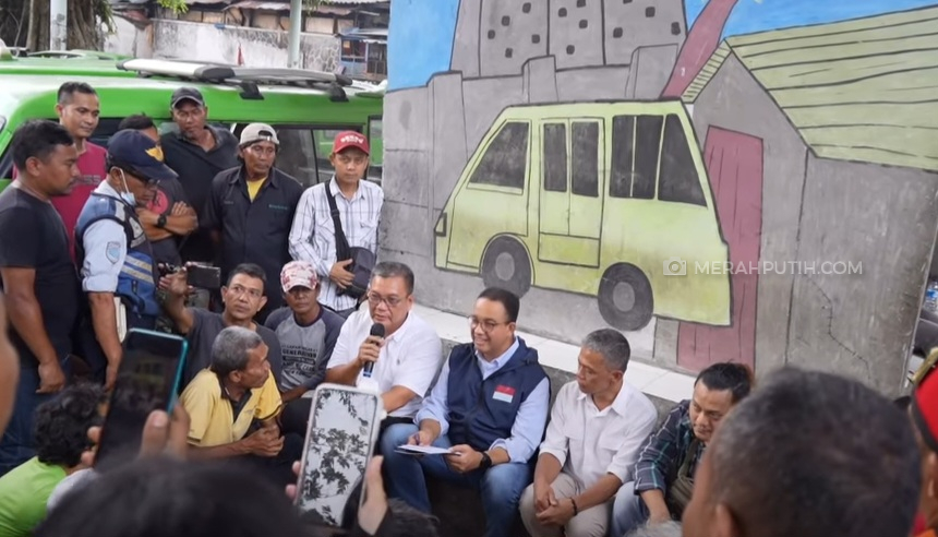 Anies Pamer Kesuksesan JakLingko Saat Bertemu Sopir Angkot Bogor