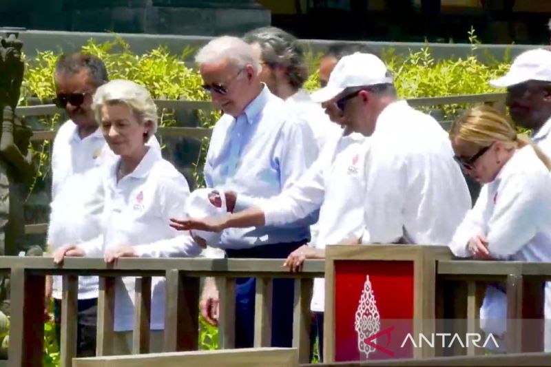 Biden Temui Jokowi di Tahura Bali Usai Rapat Darurat Dengan Sekutunya