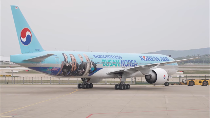 Kampanye World Expo 2030, Pemerintah Korsel Pasang Wajah BLACKPINK di Maskapai Nasionalnya