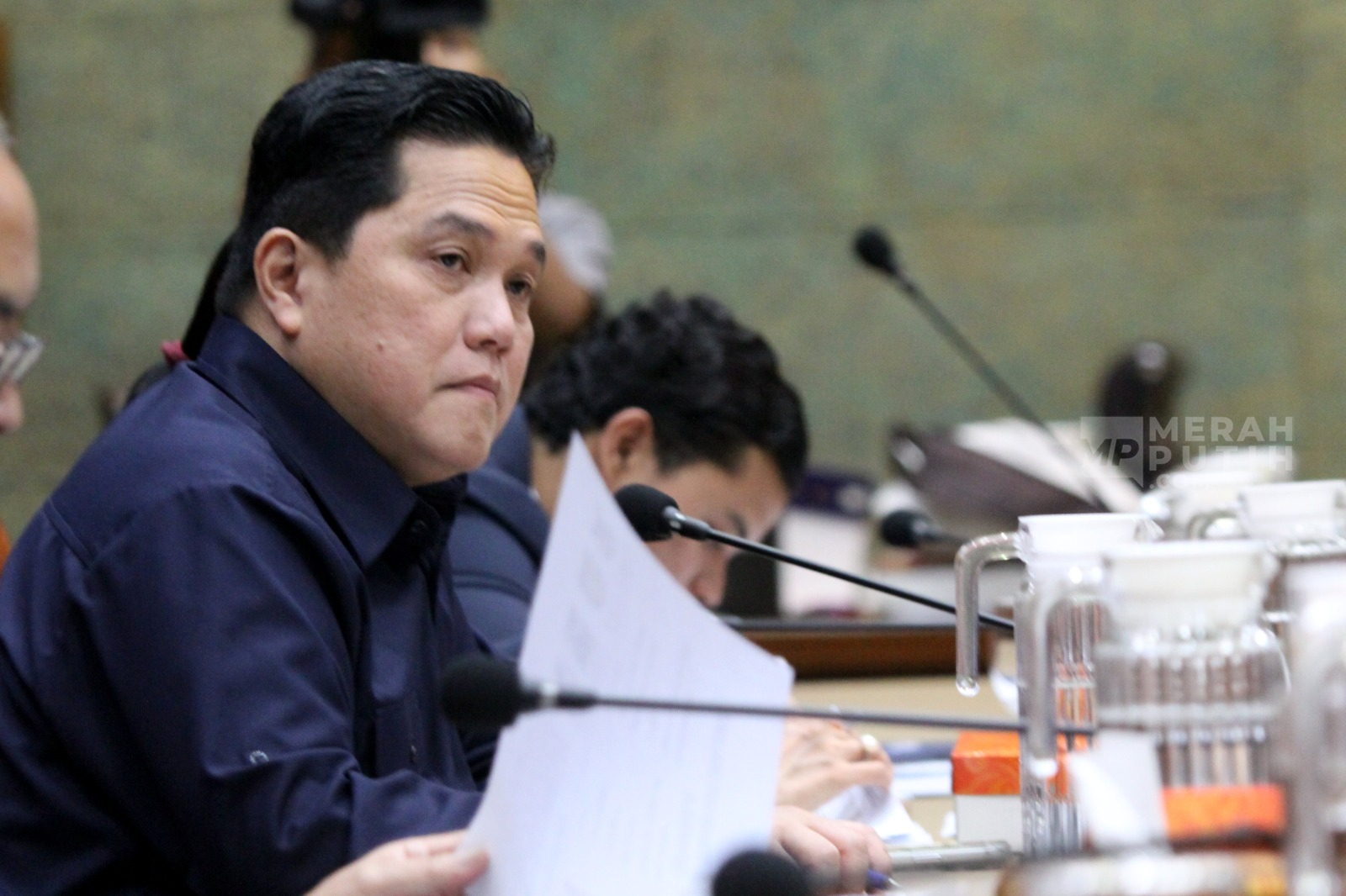 Raker Menpora Erick Thohir Bahas Naturalisasi Mitchell Lee Baker dan Luke Anthony Vickery
