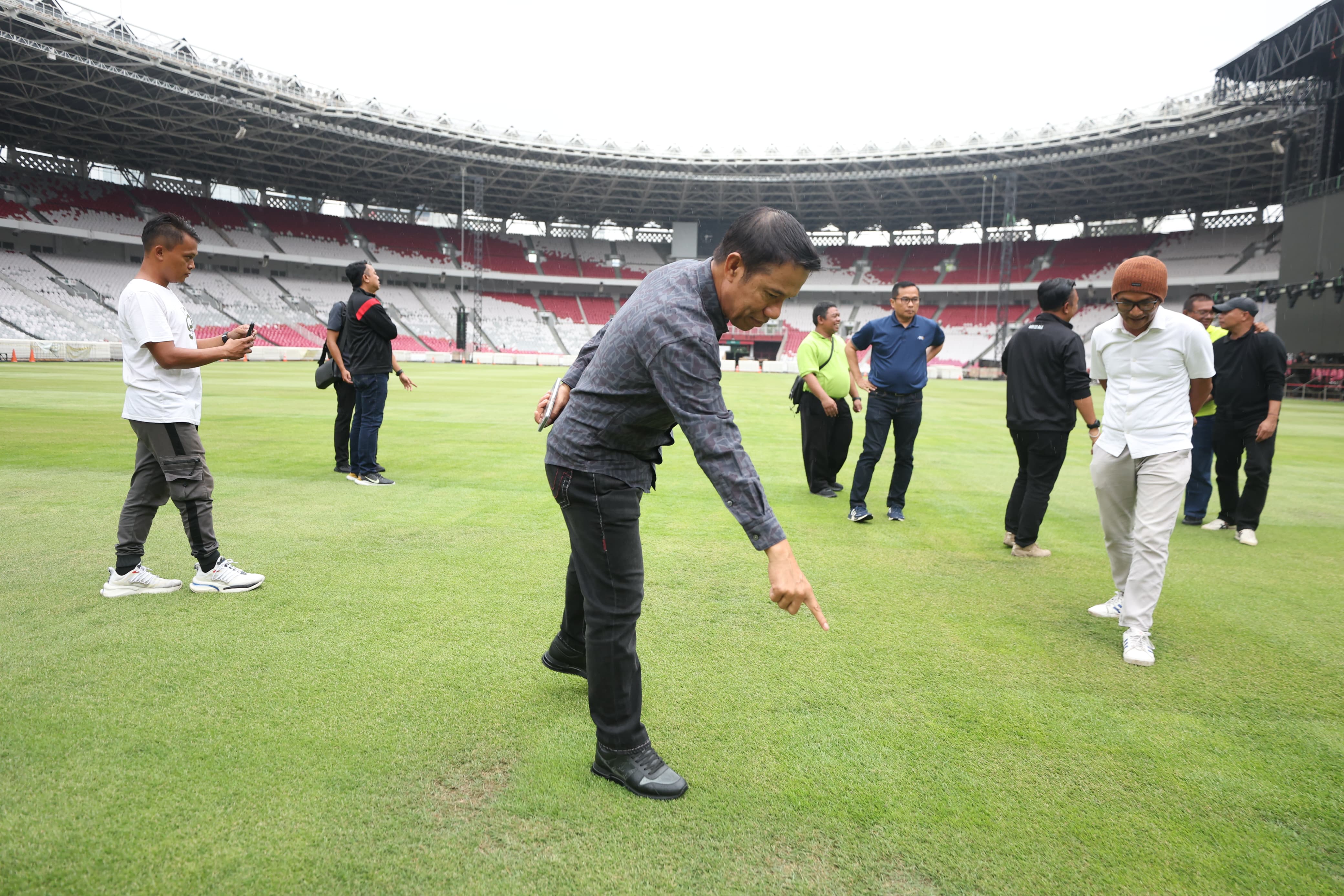 PPKGBK Sebut Kondisi Lapangan SUGBK Tetap Baik Usai Konser