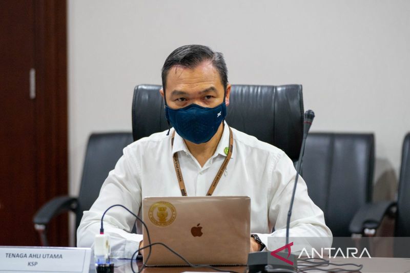 Tenaga Ahli Utama Kantor Staf Presiden Hageng Nugroho. (ANTARA/HO-Kantor Staf Presiden)