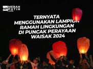 Gunakan Lampion Ramah Lingkungan Di Perayaan Waisak 2024