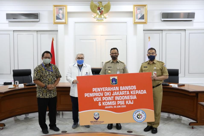 Pemprov DKI Salurkan Beras 25 Kg Bagi 899 Umat Katolik Keuskupan Agung Jakarta