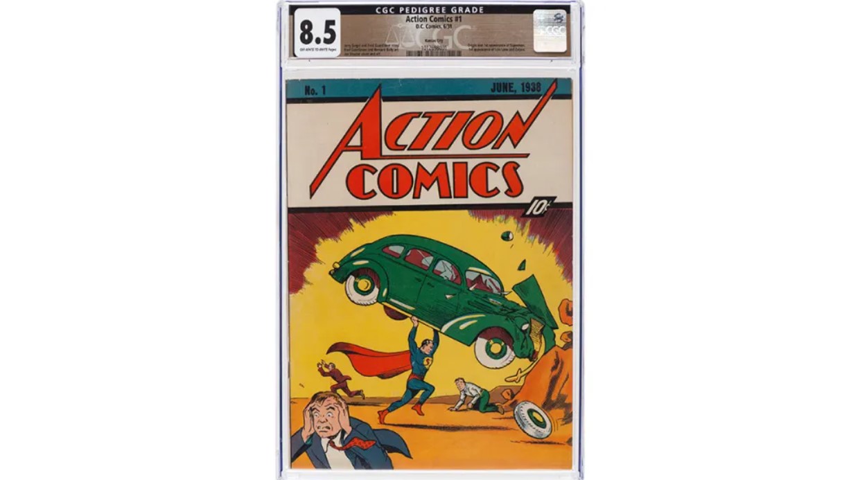 Komik Pertama Superman Terjual Seharga Rp 95 Miliar