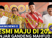 [HOAKS atau FAKTA]: Ganjar Pranowo Resmi Gandeng Mahfud MD di Pilpres 2024