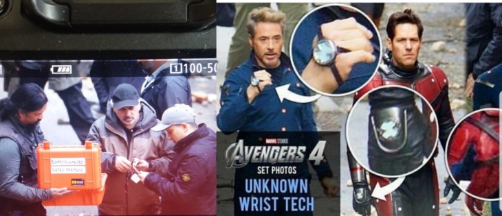 Bocoran behind the scene Avengers 4 (Sumber: Twitter)