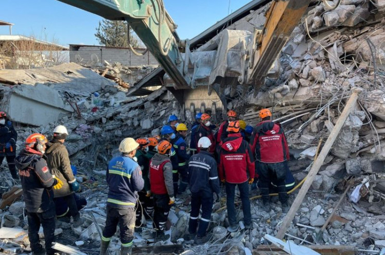 500 WNI Terdampak Gempa Turki, 2 Meninggal Dunia