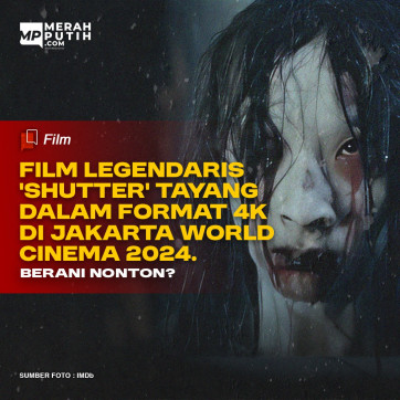 Film Legendaris /Shutter' Tayang dalam Format 4K di Jakarta World Cinema 2024