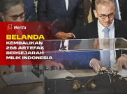 Belanda Kembalikan 288 Artefak Bersejarah Milik Indonesia