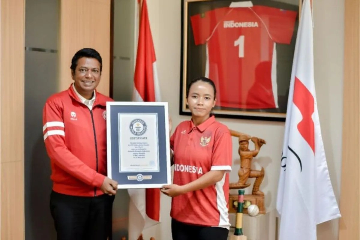 Rohmalia, Atlet Cricket Indonesia Pertama yang Mendapatkan Gelar Guinness World Records