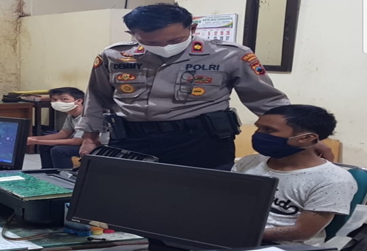 Seorang eks napi yang baru keluar penjara kembali beraksi dengan mencuri sepeda motor