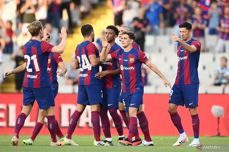 Joan Gamper Trophy: Barcelona Hajar Tottenham 4-2