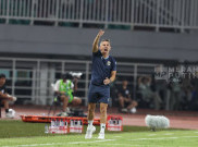 Aksi Pelatih Timnas Indonesia John Herdman dalam Laga Kontra Kamboja di Piala AFF 2026