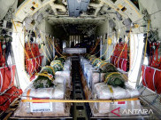 Hercules TNI Sukses Kirim Bantuan ke Gaza Pakai Teknik Penerjunan LCLA