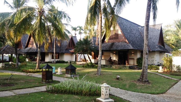 Villa yang ada di wilayah Tanjung Lesung (MP/Muchammad Yani)