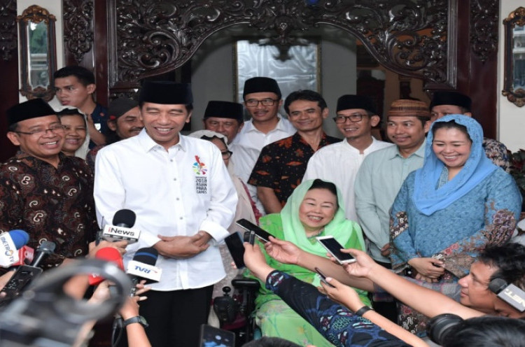 Ke Ciganjur Presiden Jokowi Dititipi Pesan Istri Gus Dur