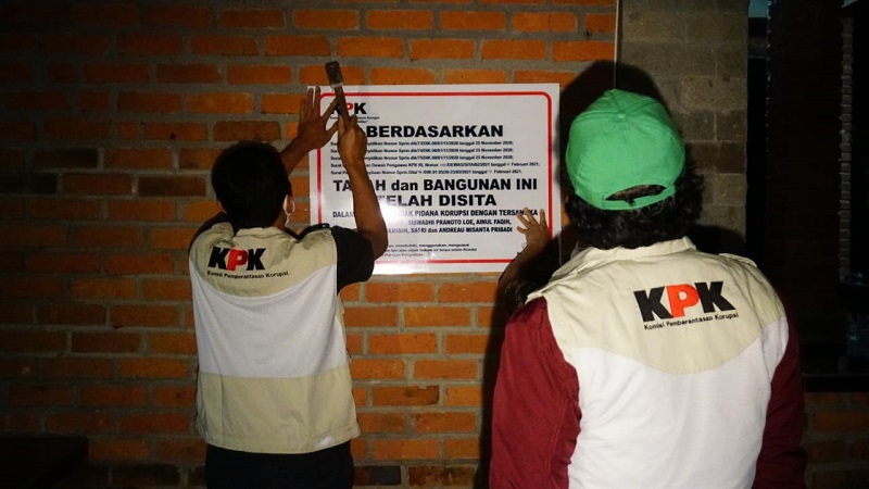 KPK Sita Vila Edhy Prabowo. (Foto: KPK)