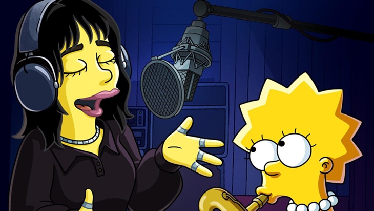Billie Eilish Bintangi Film Pendek Lisa Simpson