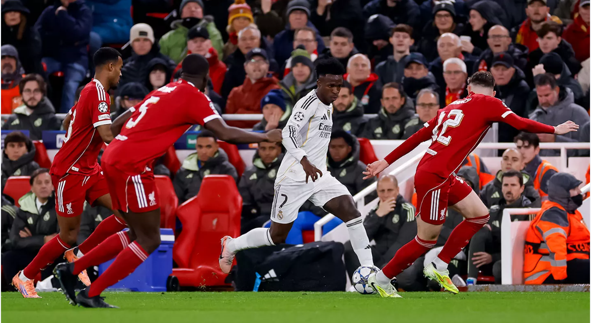 Real Madrid sering kalah duel saat melawan Liverpool