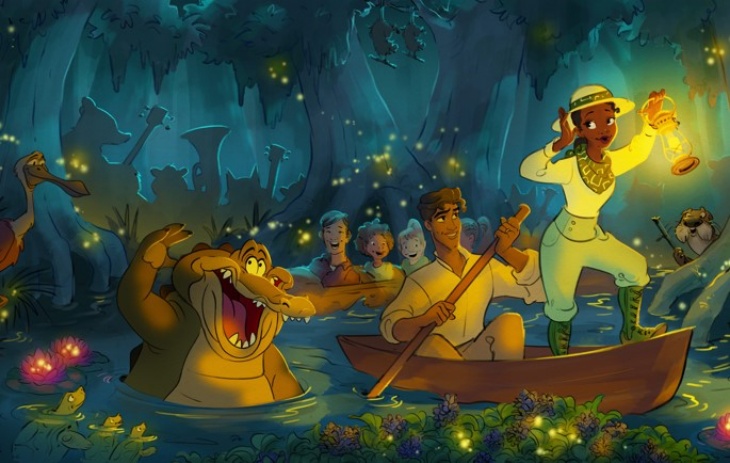 Disney Parks Ungkap Konsep Cerita Wahana 'Princess and the Frog'