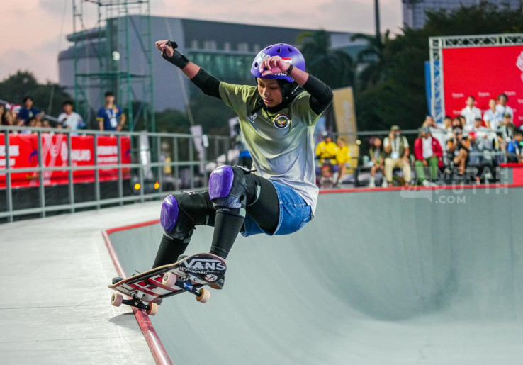 Bunga dan Mikhayla Menggebrak Asia Tenggara, Para Skaters Indonesia Siap Berjuang Demi Medali SEA Games 2025