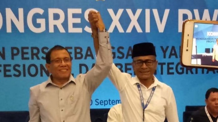 Ketua PWI Pusat Atal S Depari minta media hormati hak narasumber terkait corona