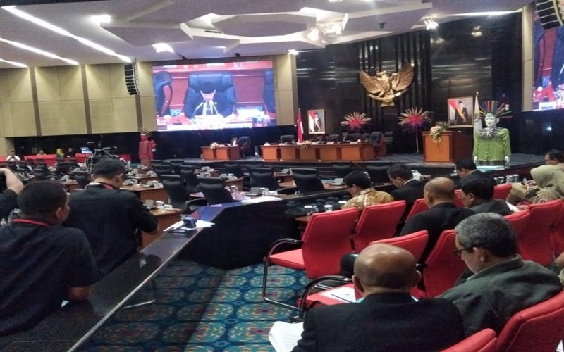 Rapat pemandangan umum perubahan APBD DKI Jakarta