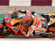 Sempat Terjatuh, Marquez Raih Pole Position di GP Valencia