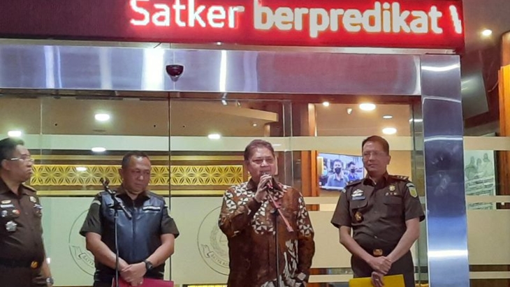 Kata Airlangga Hartarto Usai Diperiksa Kejagung 12 Jam