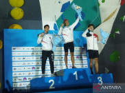 Atlet Indonesia Aspar Jaelolo Jadi Juara Dunia Panjat Tebing 2022