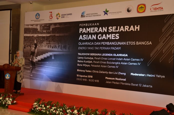 Pameran Asian Games 1962 di Museum Gajah (Sumber: Museum Nasional)