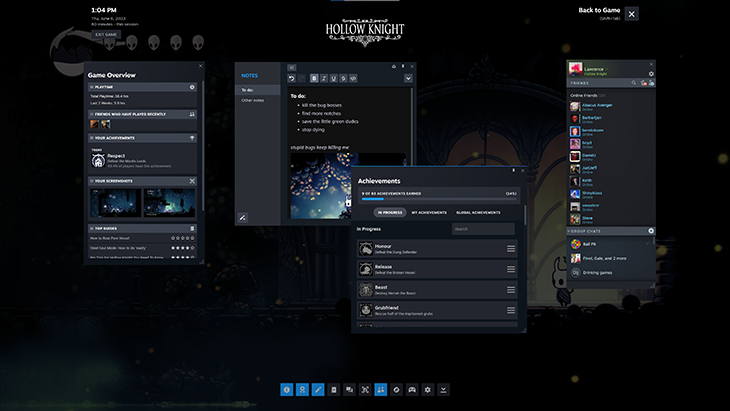 Valve Rombak Total Fitur In-Game Overlay di Steam