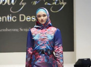 Langit Menjelang Senja, Inspirasi Sharissa di Indonesia Modest Fashion Week 2019