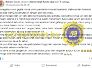 [HOAKS atau FAKTA]: Sering Kram dan Kesemutan Terindikasi Stroke