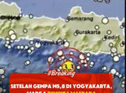 Setelah Gempa M 5,8 di Yogyakarta, Warga Diminta Waspada Gempabumi Susulan
