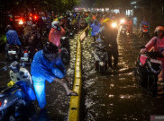 Banjir Genangi 54 RT dan 23 Ruas Jalan di Jakarta, Ketinggian 30-100 Cm