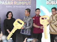  334 Orang Dapat Kunci Hunian Rusun Pasar Rumput