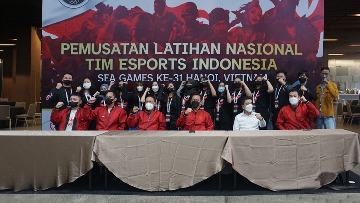 Menpora Kunjungi Lokasi Pelatnas Esports SEA Games 2021