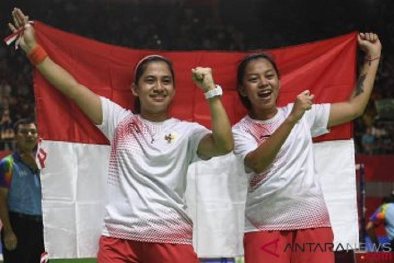 Indonesia Raya Berkumandang, Ganda Putri Parabadminton Berikan Emas